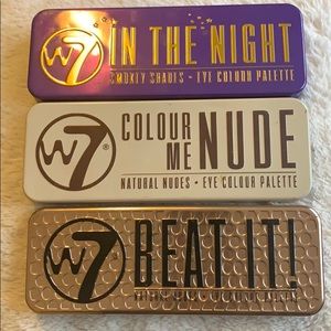 W7  Eyeshadow Palletes